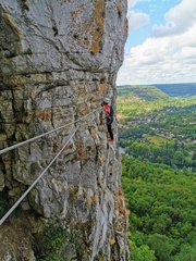 2021.09.04: Via Ferrata du Roc d'Anglars